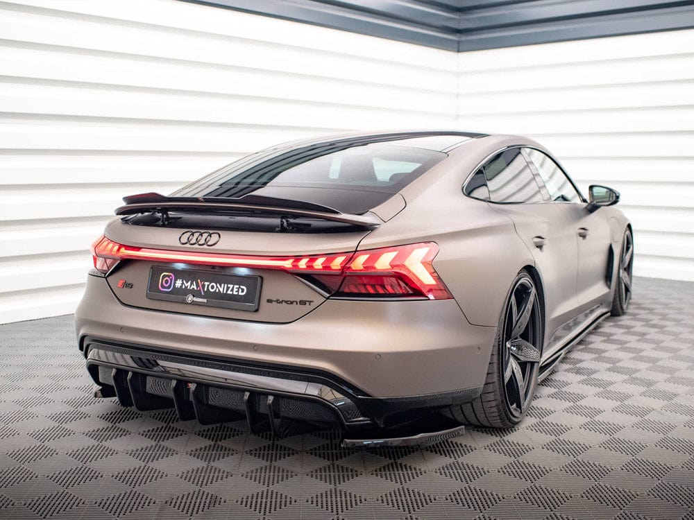 Maxton Design Rear Side Splitters V.2 Audi e-Tron GT / RS GT Mk1 Maxton Design SR