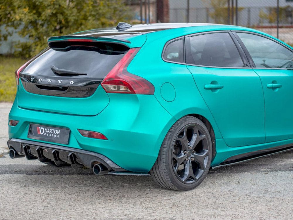 Maxton Design Rear Side Splitters Volvo V40 R-DESIGN 2012-2019 Maxton Design SR