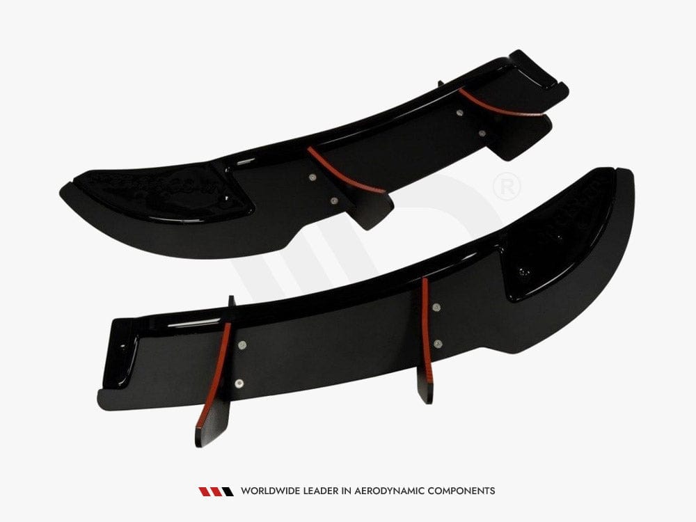 Maxton Design Rear Splitter VW Golf MK6 R 2008-2012 Maxton Design SR