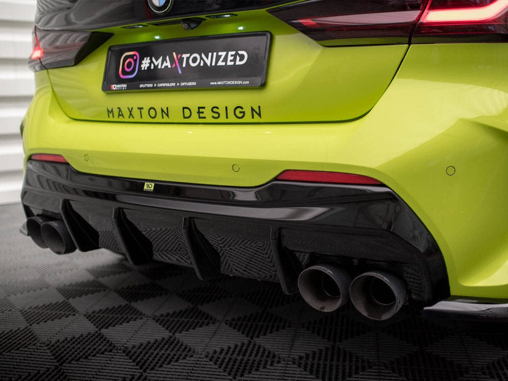 Maxton Design Rear Valance V.3 + Milltek Sport Exhaust BMW 1 F40 M-Pack / M135i Maxton Design SR