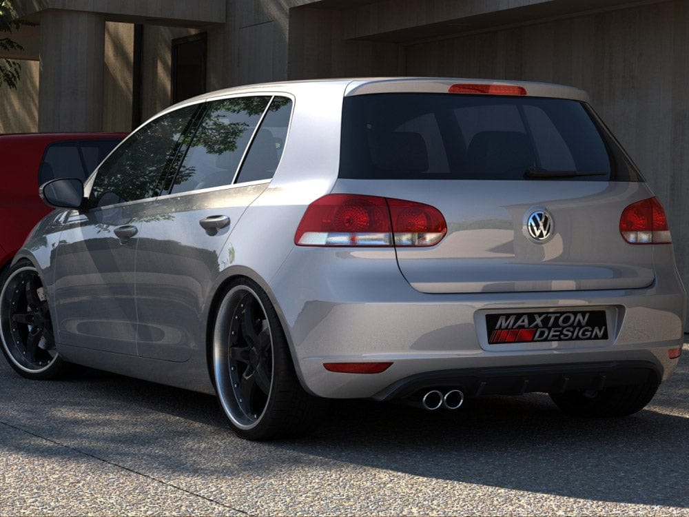 Maxton Design Rear Valance VW Golf VI With 1 Exhaust HOLE Maxton Design SR