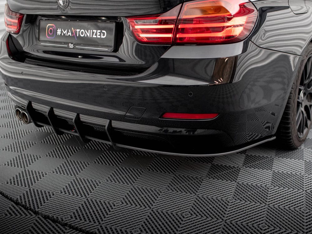 Maxton Design Red Street PRO Rear Diffuser BMW 4 Gran Coupe F36 Maxton Design SR
