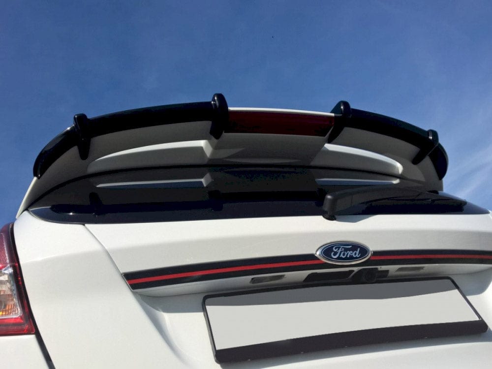 Maxton Design Roof Spoiler Extension Ford Fiesta MK7 ST / Zetec S Facelift Primer Painted Maxton Design SR
