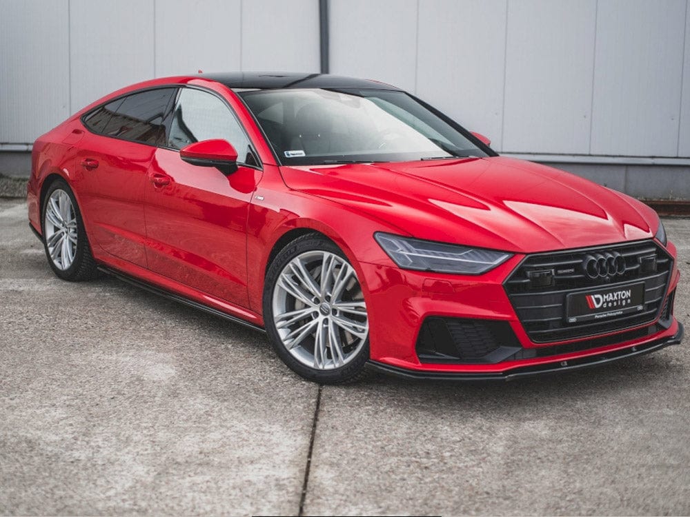 Maxton Design Side Skirts Diffusers Audi A7 C8 S-line / S7 C8 2017- Maxton Design SR