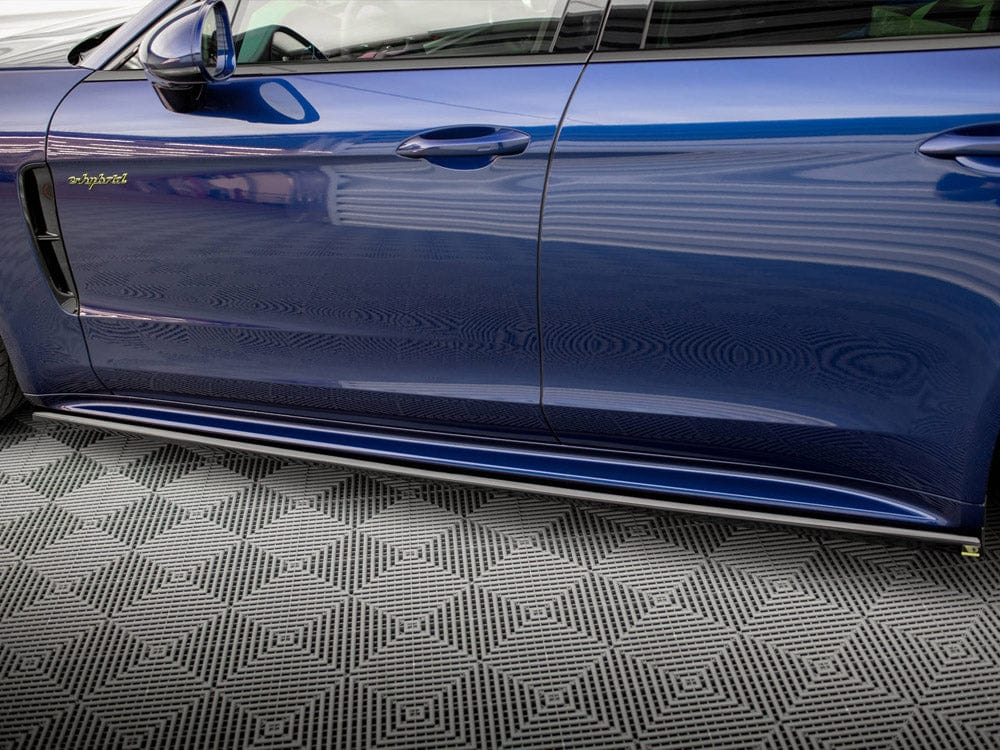 Maxton Design Side Skirts Diffusers Porsche Panamera E-Hybrid 971 Facelift Maxton Design SR