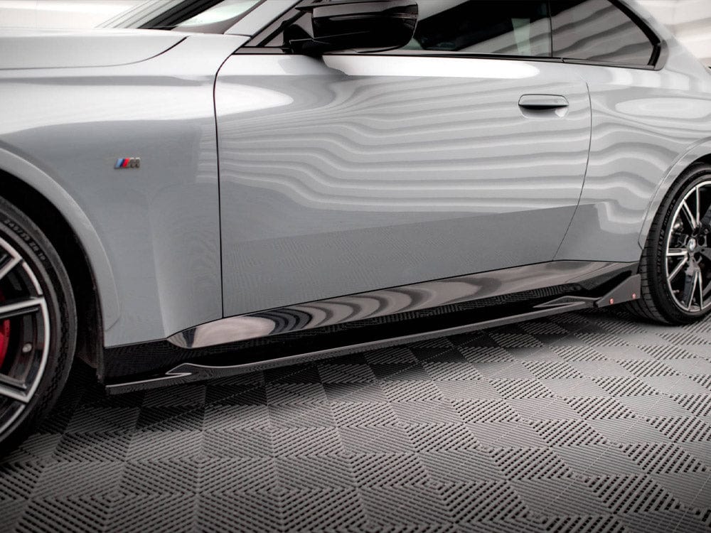 Maxton Design Side Skirts Diffusers V.2 + Flaps BMW 2 Coupe M-Pack / M240i G42 Maxton Design SR
