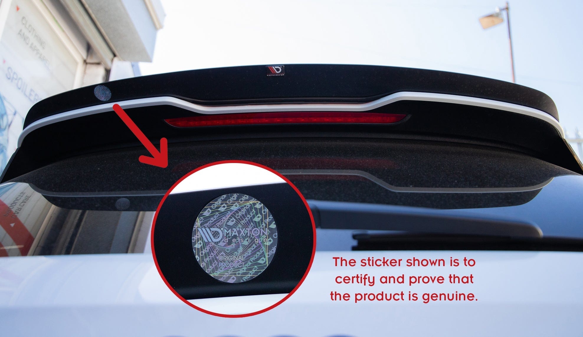 Maxton Design Spoiler Extension Ford Focus MK2 RS Maxton Design SR