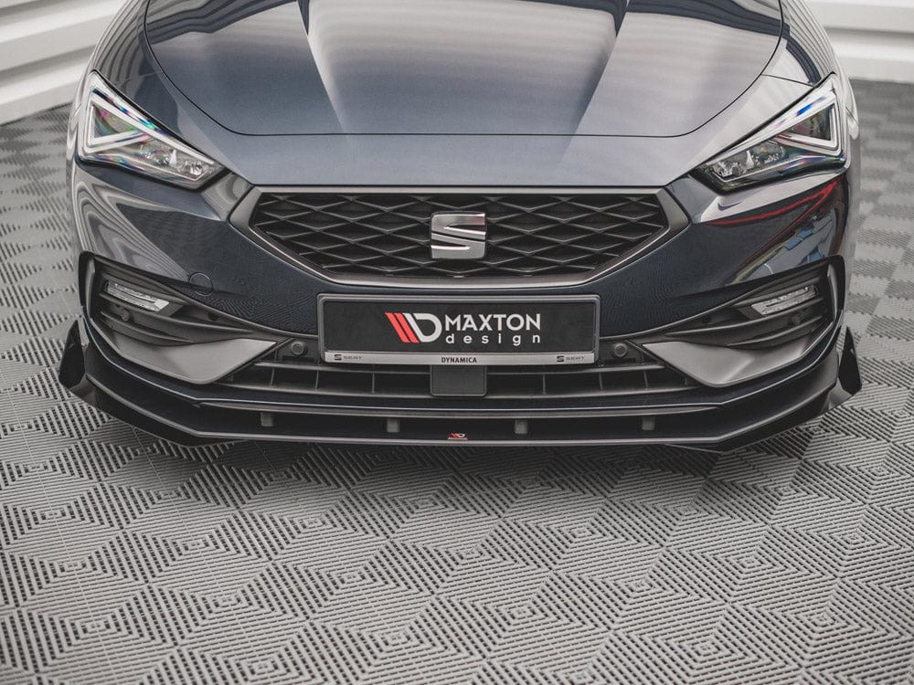 Maxton Design Street PRO Front Splitter + Flaps Seat Leon FR Mk4 2020- Maxton Design SR