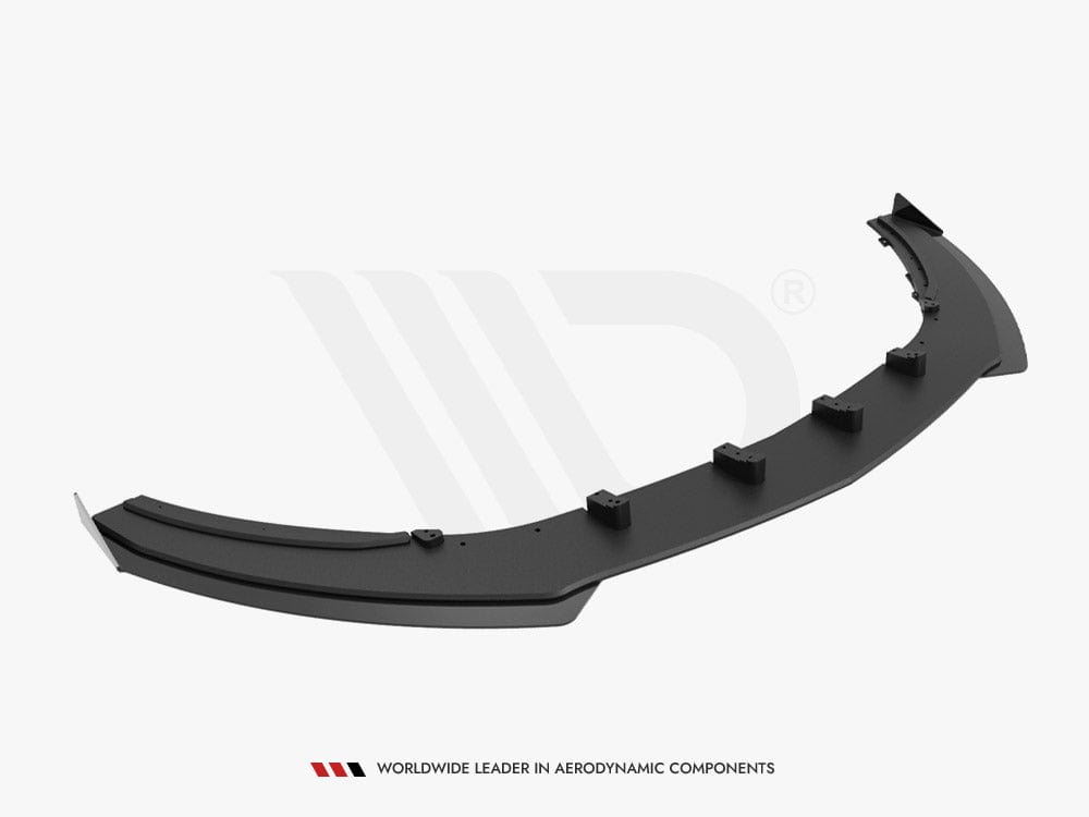 Maxton Design Street PRO Front Splitter V.1 (+flaps) Opel Astra GTC Opc-line J 2011-2018 Maxton Design SR