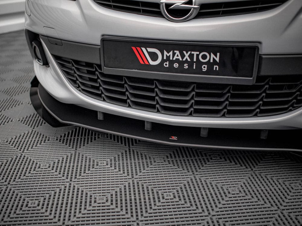 Maxton Design Street PRO Front Splitter V.1 (+flaps) Opel Astra GTC Opc-line J 2011-2018 Maxton Design SR