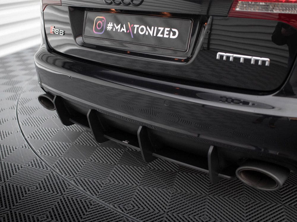 Maxton Design Street PRO Rear Diffuser Audi RS6 Avant C6 Maxton Design SR
