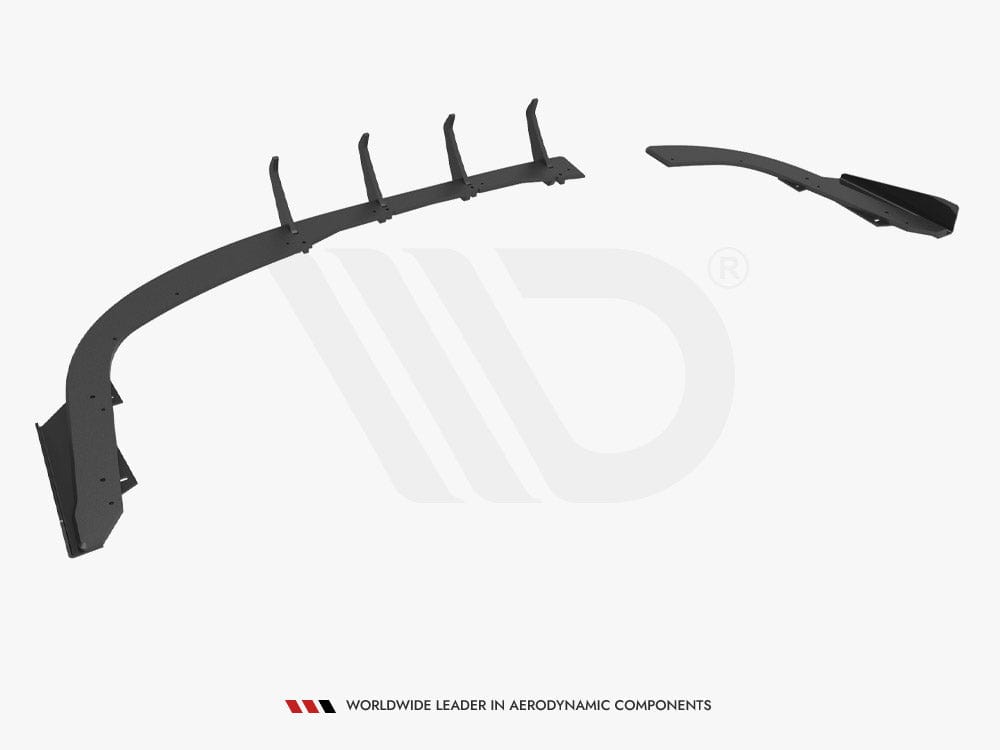 Maxton Design Street PRO Rear Diffuser + Flaps BMW 4 Gran Coupe F36 Maxton Design SR