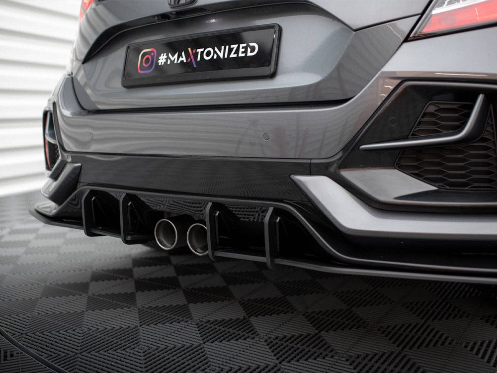 Maxton Design Street PRO Rear Diffuser Honda Civic Sport Mk 10 Maxton Design SR