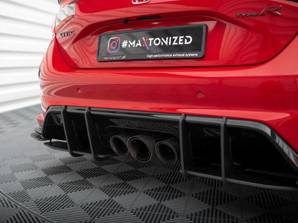 Maxton Design Street PRO Rear Diffuser Honda Civic Type-R Mk 11 Maxton Design SR