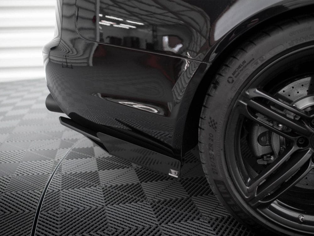 Maxton Design Street Pro Rear Side Splitters + Flaps Audi RS6 Avant C6 Maxton Design SR
