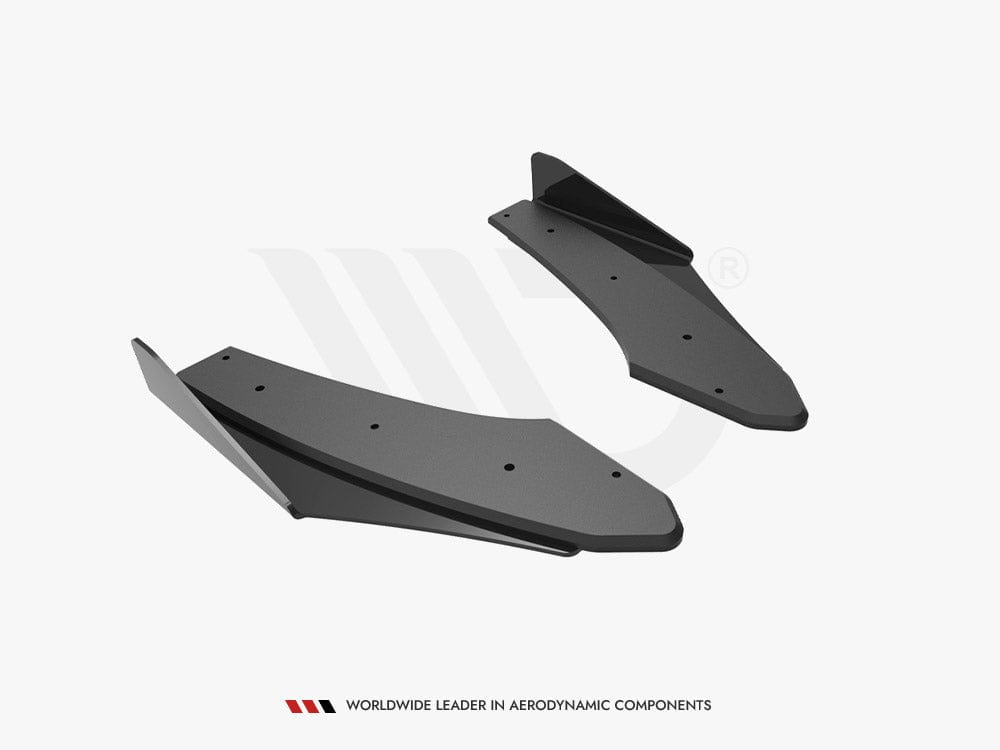 Maxton Design Street PRO Rear Side Splitters (+flaps) Audi S3 Sedan 8Y 2020- Maxton Design SR