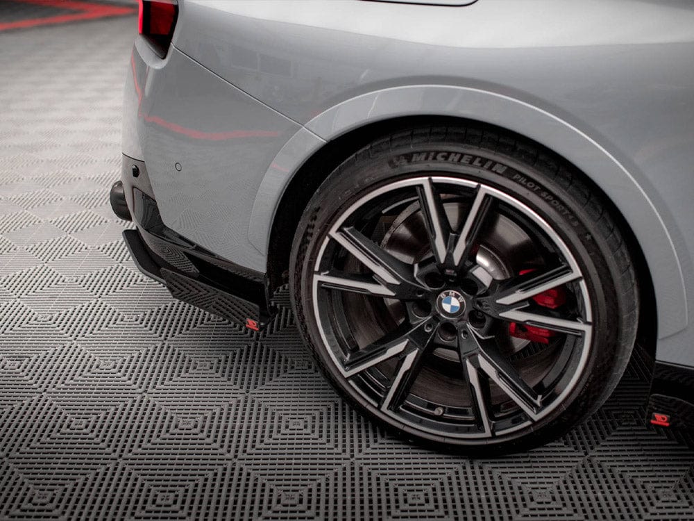 Maxton Design Street Pro Rear Side Splitters + Flaps BMW 2 Coupe M240i G42 Maxton Design SR