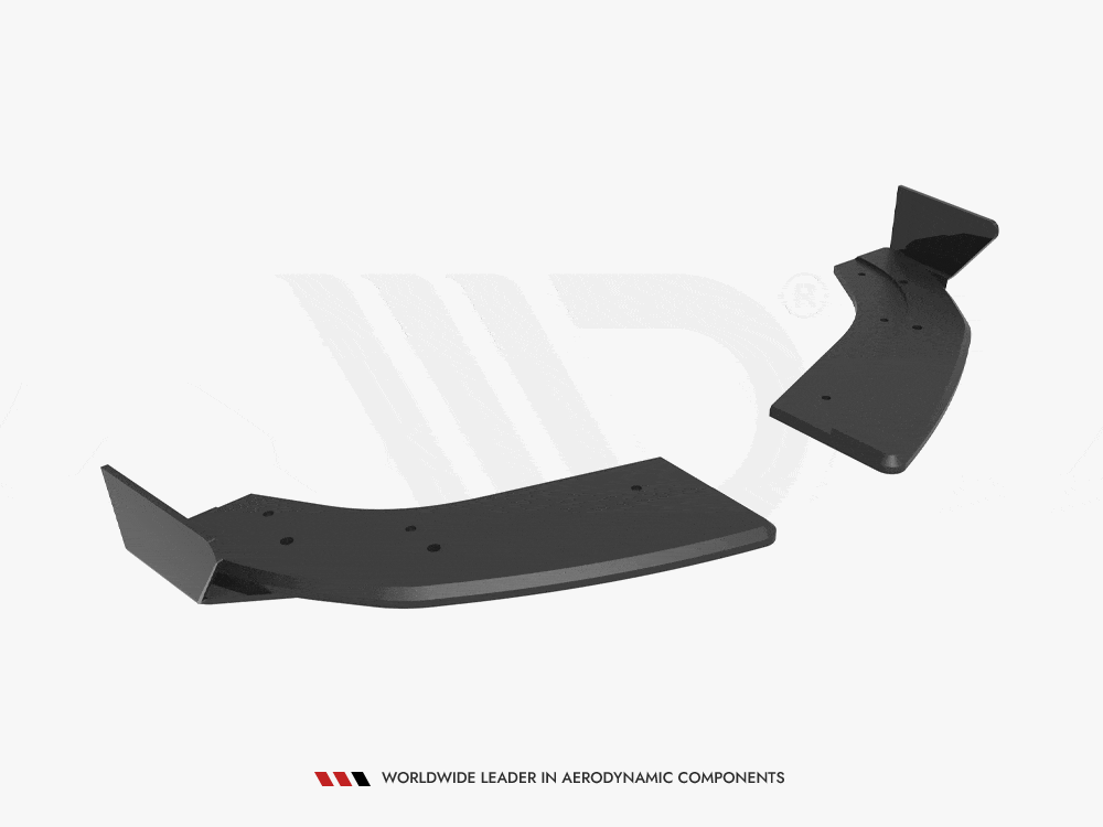 Maxton Design Street PRO Rear Side Splitters + Flaps Ford Fiesta ST Mk6 Maxton Design SR