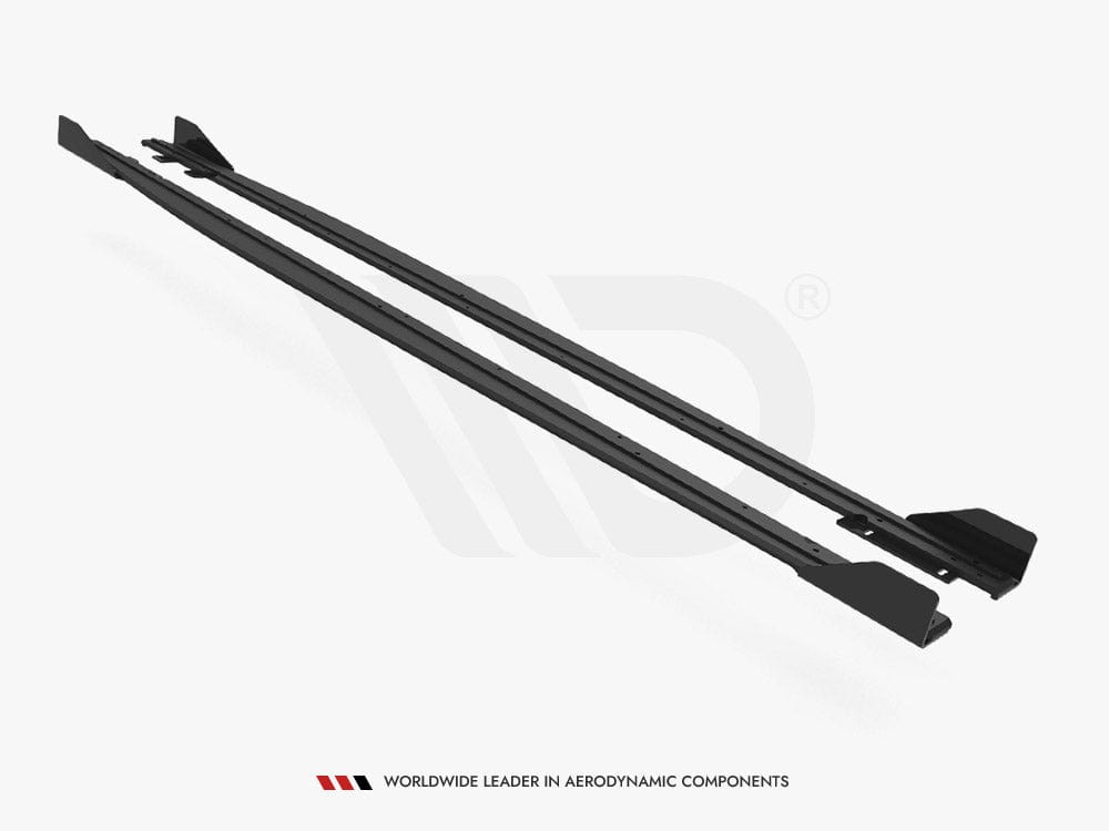 Maxton Design Street PRO Side Skirts Diffusers (+flaps) Audi RS3 Sedan 8Y 2020- Maxton Design SR