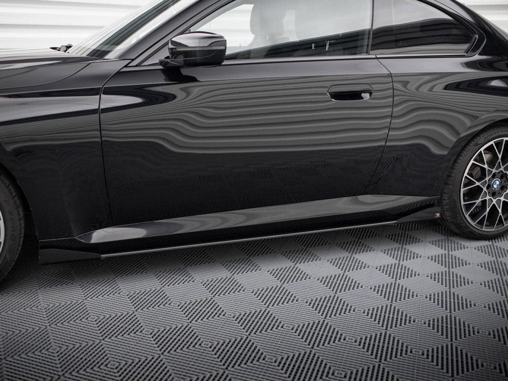 Maxton Design Street PRO Side Skirts Diffusers + Flaps BMW 2 Coupe G42 Maxton Design SR