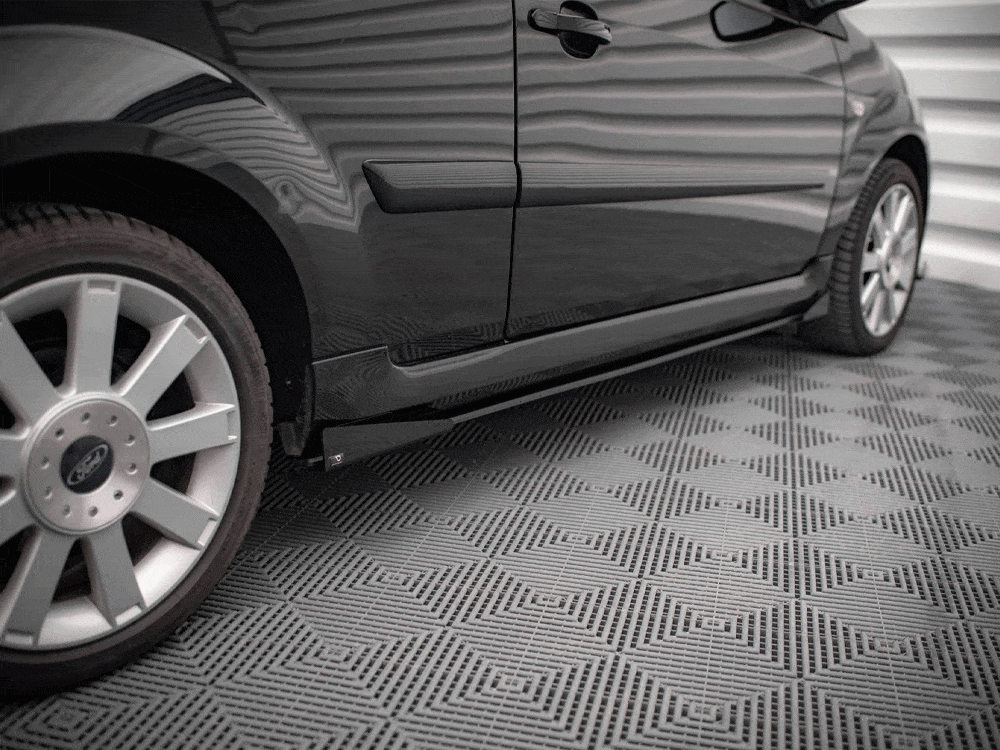 Maxton Design Street PRO Side Skirts Diffusers + Flaps Ford Fiesta ST Mk6 Maxton Design SR