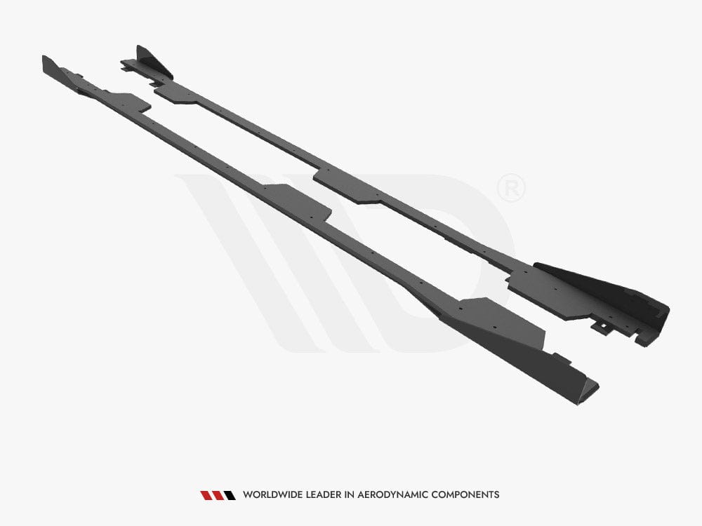 Maxton Design Street PRO Side Skirts Diffusers (+flaps) Subaru BRZ MK1 Facelift 2017-2020 Maxton Design SR