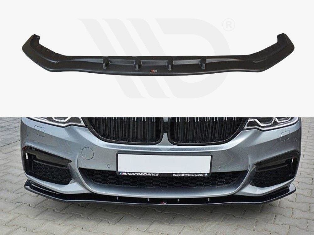 Maxton Design Textured Front Splitter V.1 Bmw 5 G30 / G31 M-sport 2017-2020 Maxton Design SR