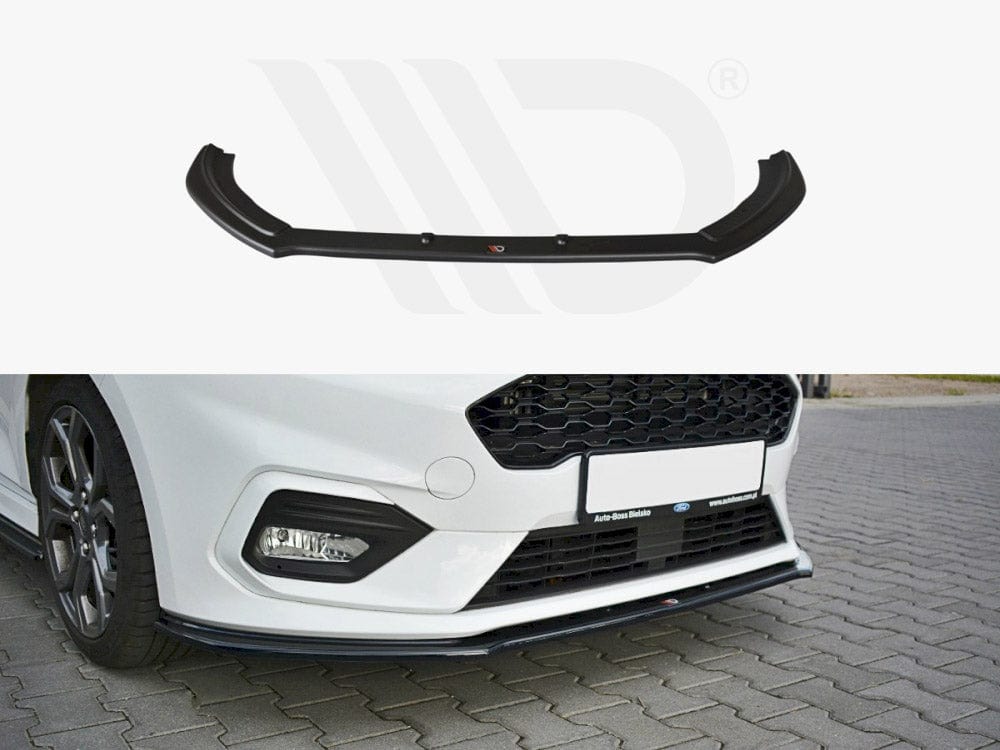 Maxton Design Textured Front Splitter V.2 Fiesta MK8 ST / St-line 2017- Maxton Design SR