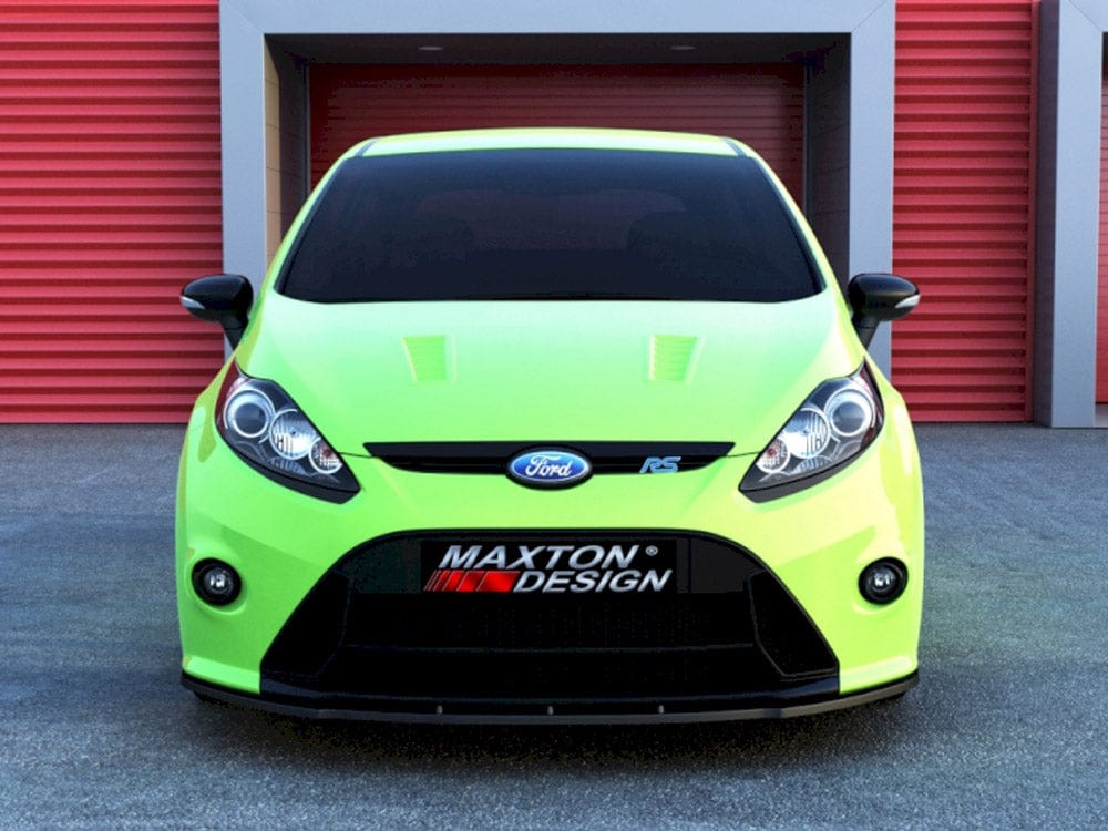 Maxton Design Textured / No Front Splitter Ford Fiesta MK7 (For RS Look Bumper) Maxton Design SR