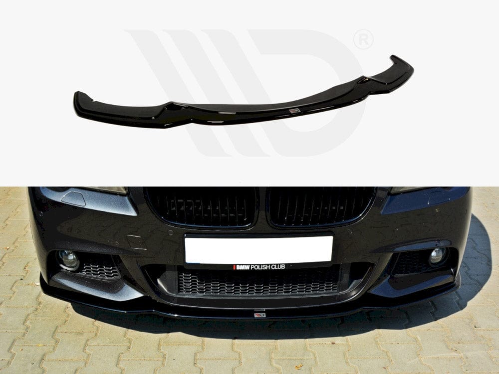 Maxton Design Textured / No Front Splitter V.2 Bmw 5 F10/F11 M-sport 2011-2016 Maxton Design SR