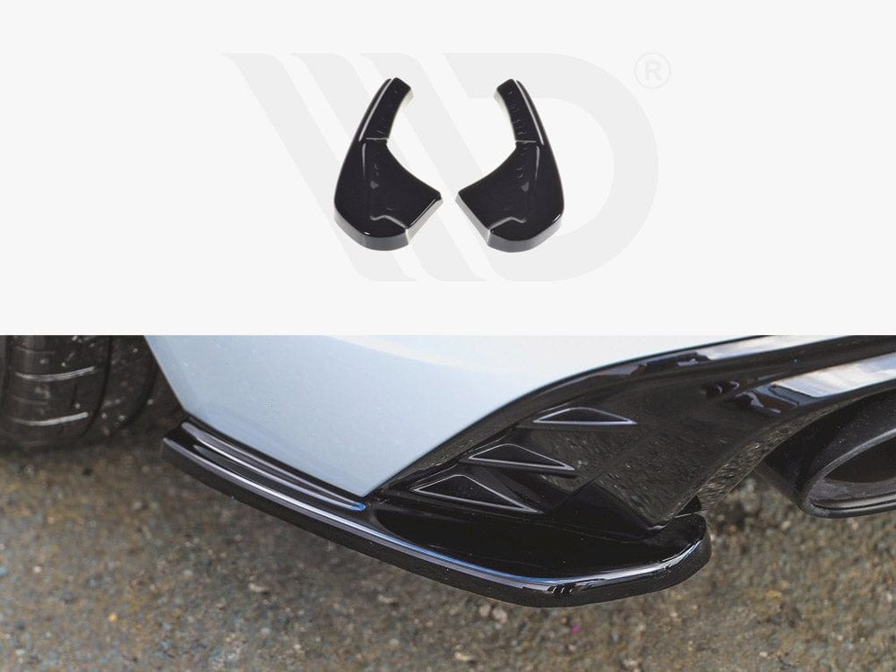 Maxton Design Textured / No Rear Side Splitters Audi RS3 8V Facelift Sportback 2017-2020 Maxton Design SR