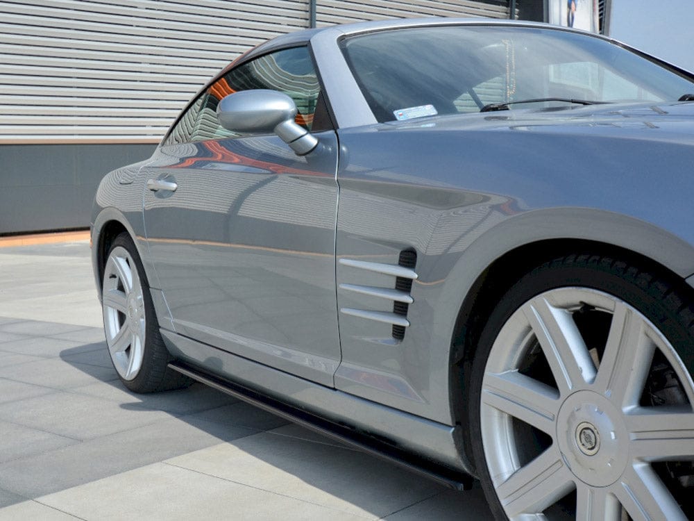 Maxton Design Textured / No Side Skirts Splitters Chrysler Crossfire 2003-07 Maxton Design SR