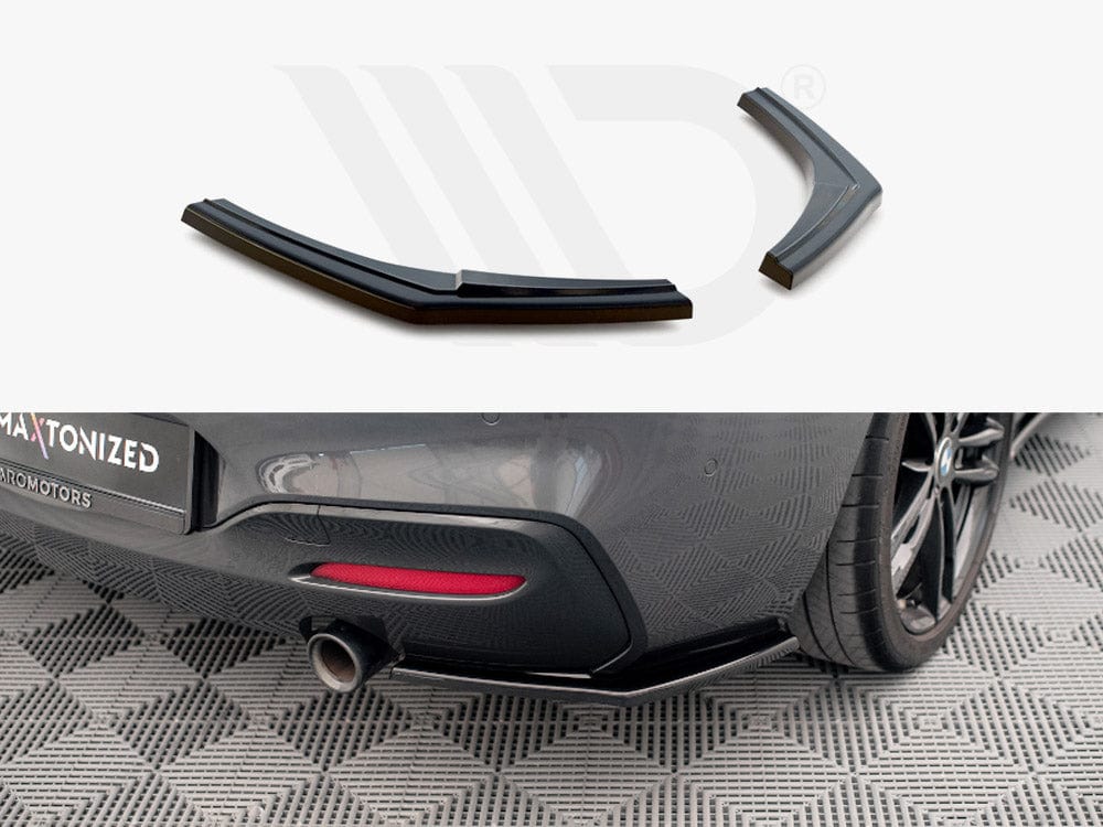Maxton Design Textured Rear Side Splitters V.1 BMW 1 F20 / F21 Facelift Maxton Design SR