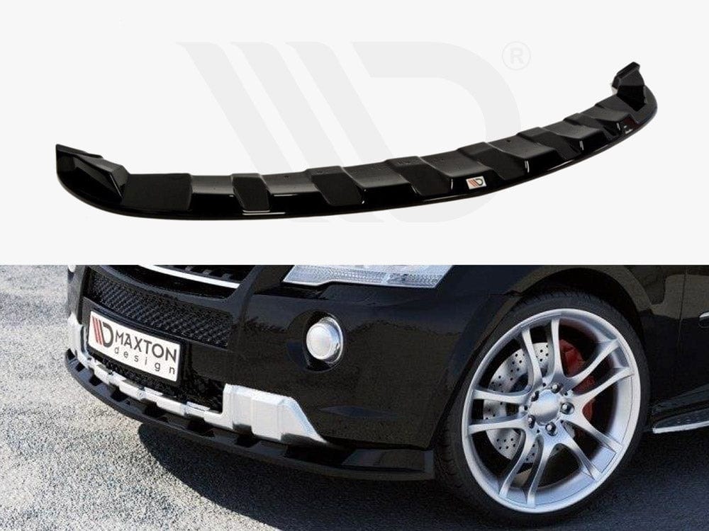 Maxton Design Textured / Yellow Front Splitter Mercedes ML W164 AMG Maxton Design SR