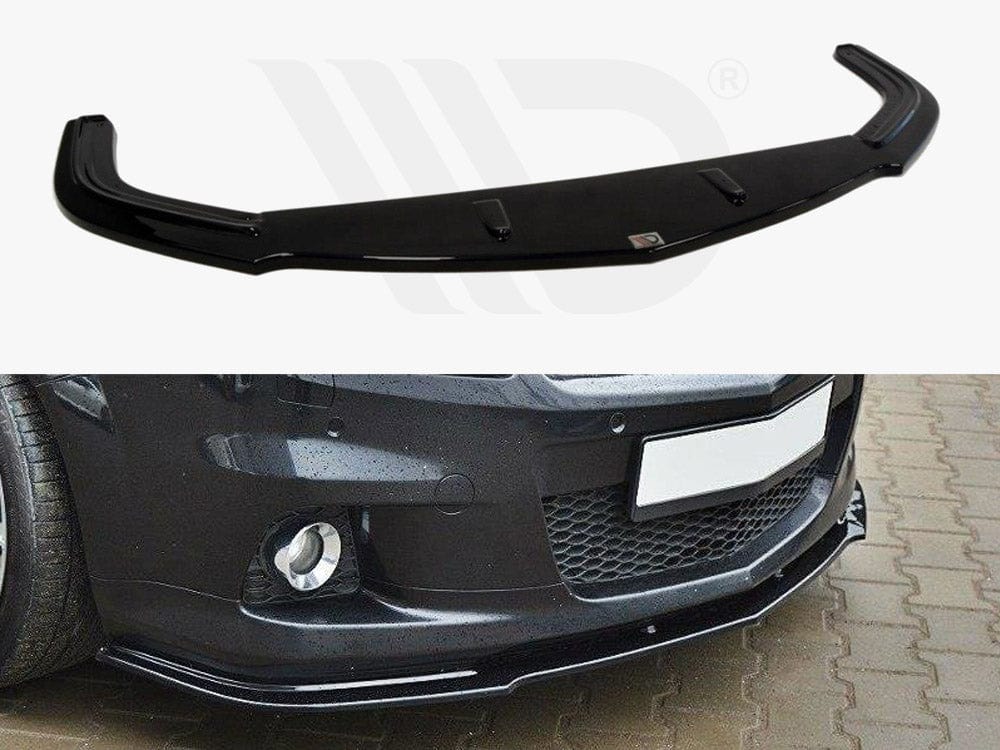 Maxton Design Textured / Yellow Front Splitter Opel Zafira B OPC / VXR Maxton Design SR