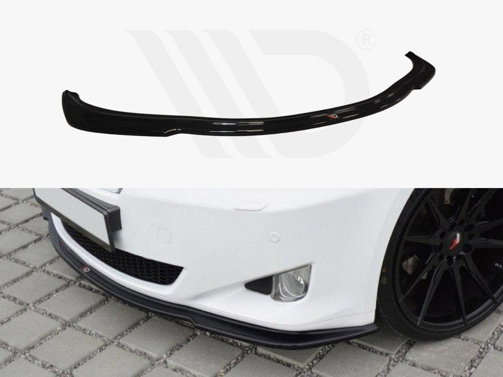 Maxton Design Textured / Yellow Front Splitter V.1 Lexus IS MK2 Maxton Design SR