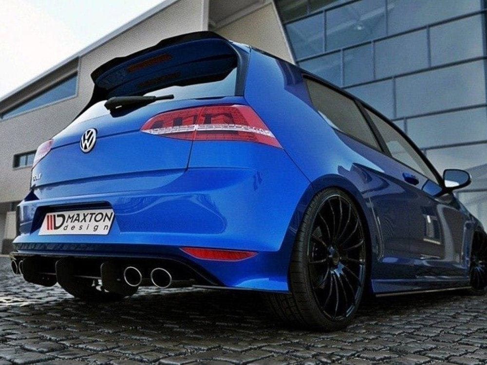 Maxton Design VW Golf 7 R Hatchback Rear Diffuser & Rear Side Splitters 2013-2016 Maxton Design SR