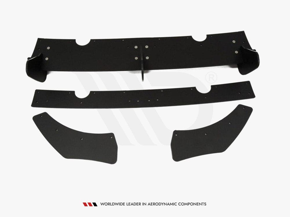 Maxton Design VW Golf MK7 GTI Rear Diffuser & Rear Side Splitters Maxton Design SR