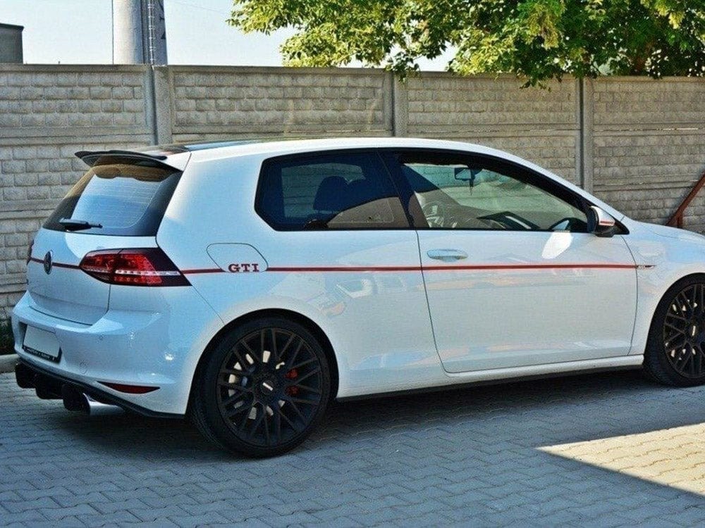 Maxton Design VW Golf MK7 GTI Rear Diffuser & Rear Side Splitters Maxton Design SR