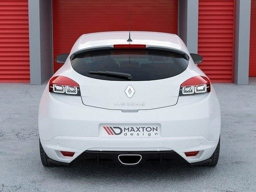 Maxton Design Yellow / Gloss Black Rear Side Splitters Renault Megane 3 RS Maxton Design SR