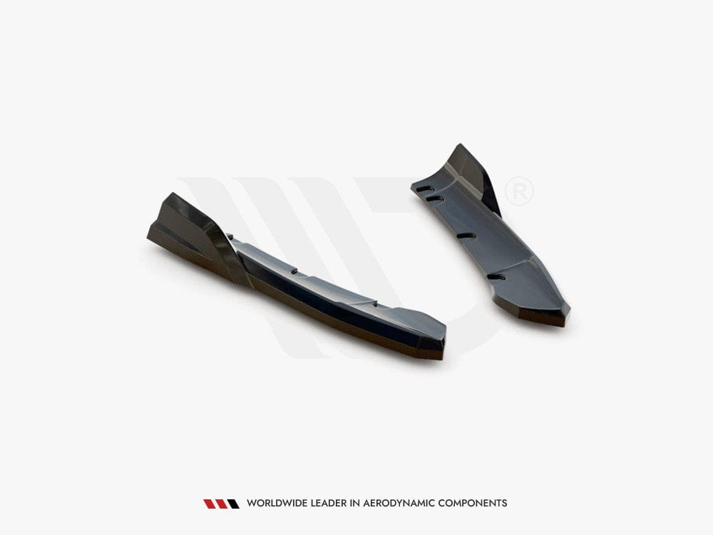 Maxton Design Yellow Rear Side Splitters BMW X3 M-Pack G01 Facelift Maxton Design SR