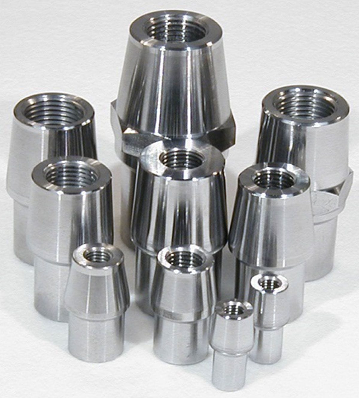 MEZIERE Suit 1-1/8" x .095" Tube With 1/2-20 R/H Thread Meziere Weld-In Female Tube End 4130 Steel MZRE1022D SR