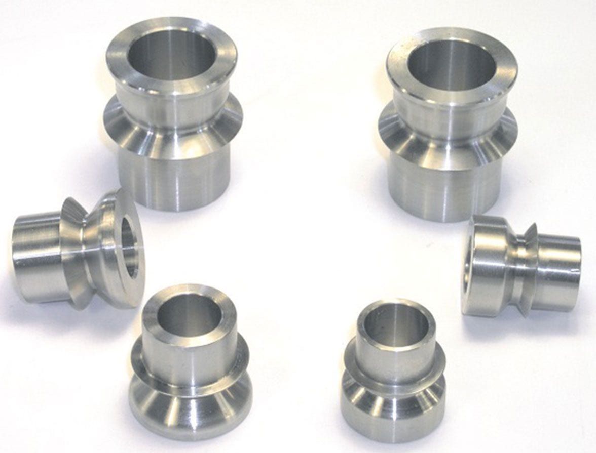 MEZIERE Suit 1" Heim Bore To 3/4" Bolt Meziere Rod End Misalignment Bushing 4130 Steel MZMB1075 SR