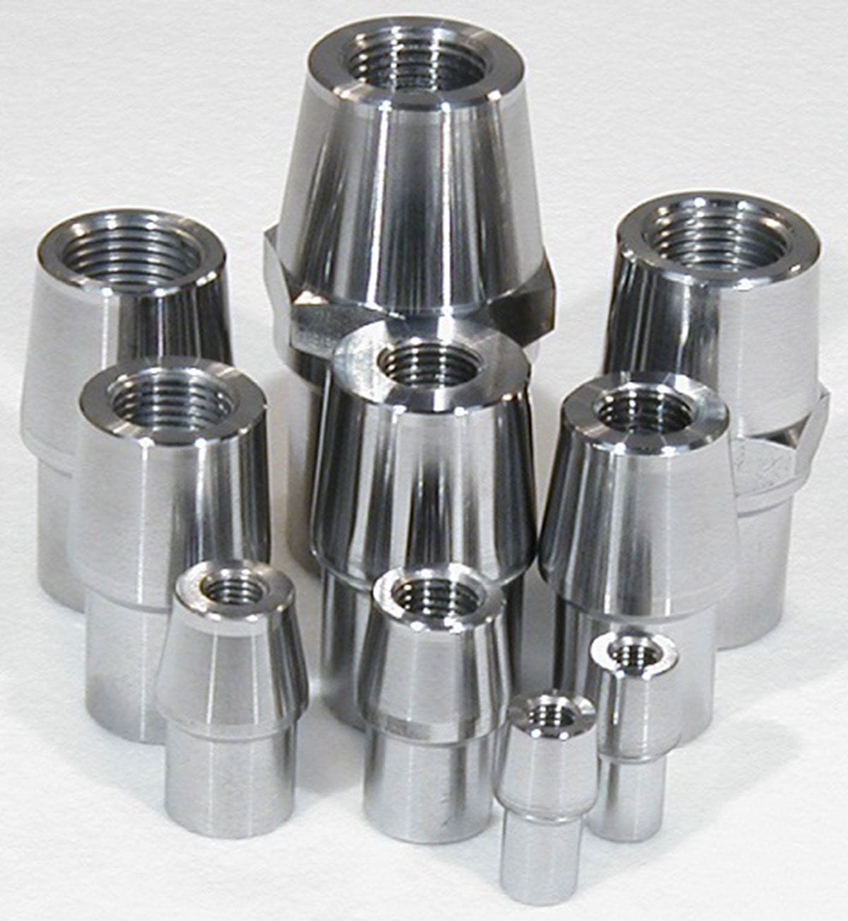 MEZIERE Suit 7/8" x .083" Tube With 7/16-20 L/H Thread Meziere Weld-In Female Tube End 4130 Steel MZRE1016CL SR