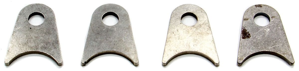 MEZIERE Suit Flat Surface Tube With 5/16" Hole (Qty: 20) Meziere Weld-On Flat Tab 4130 Steel MZCT10912B SR