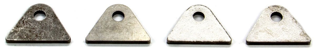 MEZIERE Suit Flat Surface With 1/4" Hole (Qty: 4) Meziere Weld-On Flat Tab 4130 Steel MZCT11312C SR