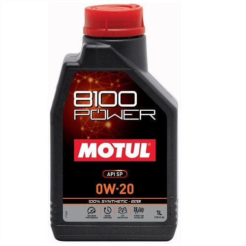 Motul AUTOMOTIVE 1L 8100 POWER 0W20 1L Motul 111848 SR