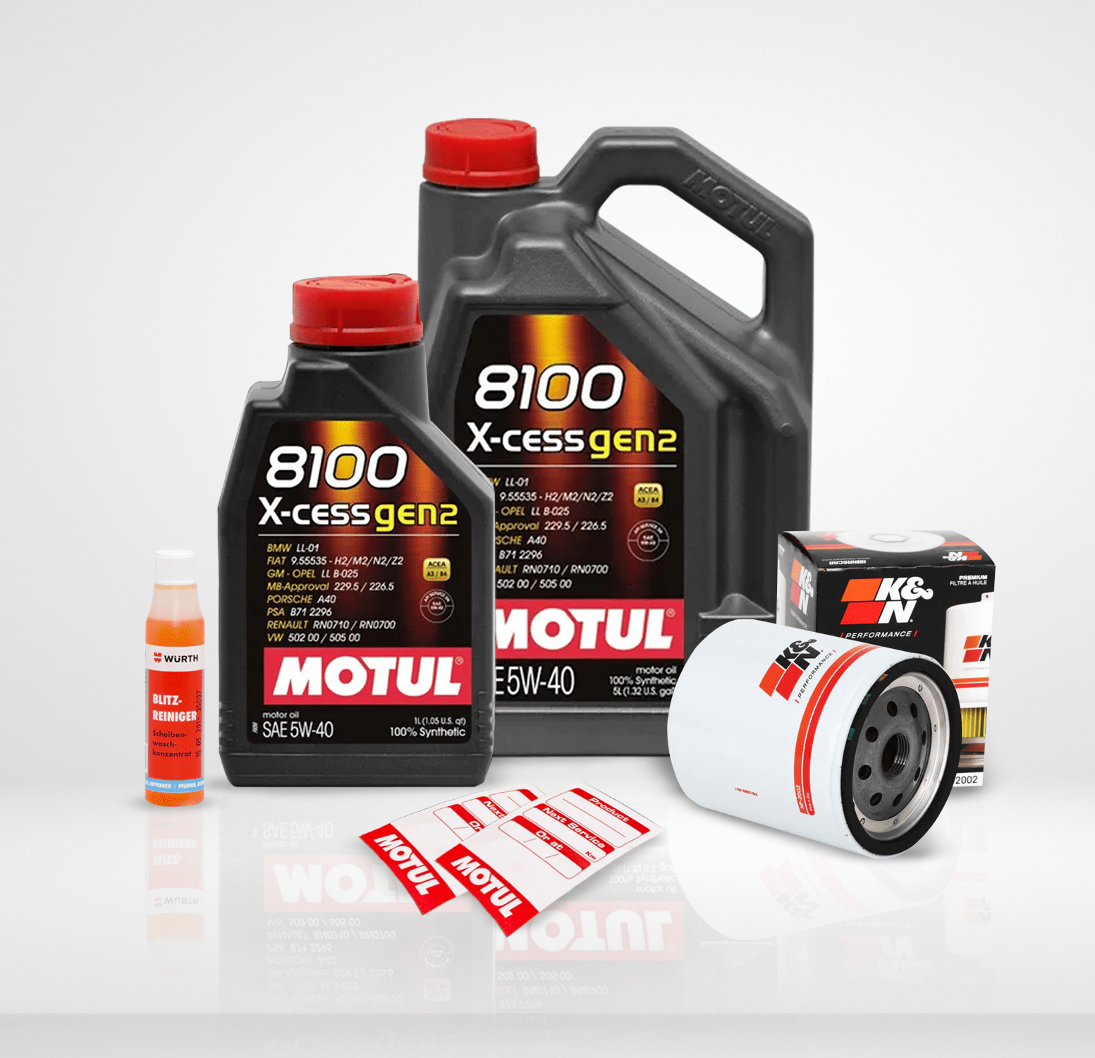 Motul Service Kit Mitsubishi EVO 10 4B11 Service Pack - Fully Synthetic SR