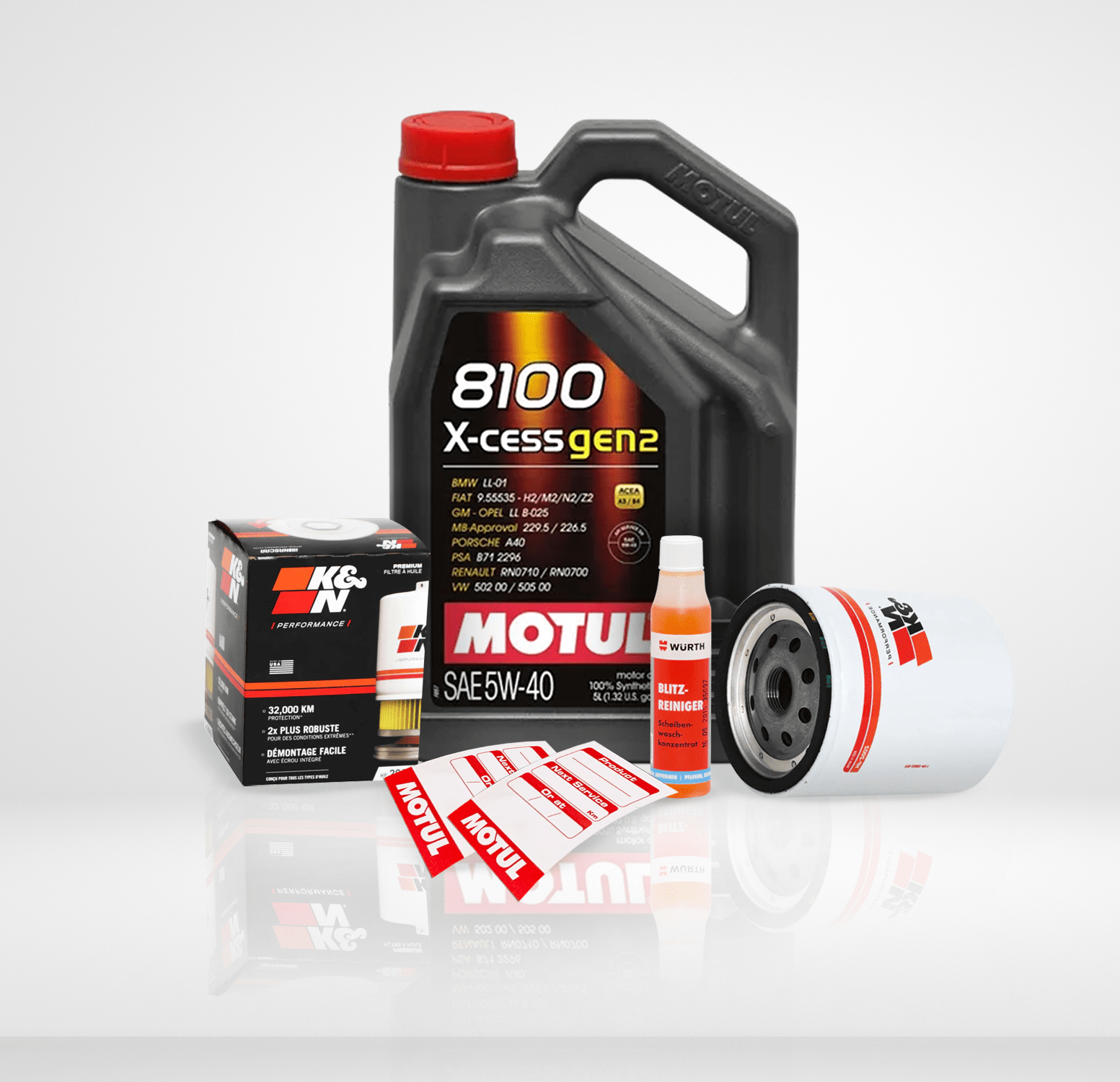Motul Service Kit Nissan R34 RB26DETT Service Pack - Fully Synthetic SR