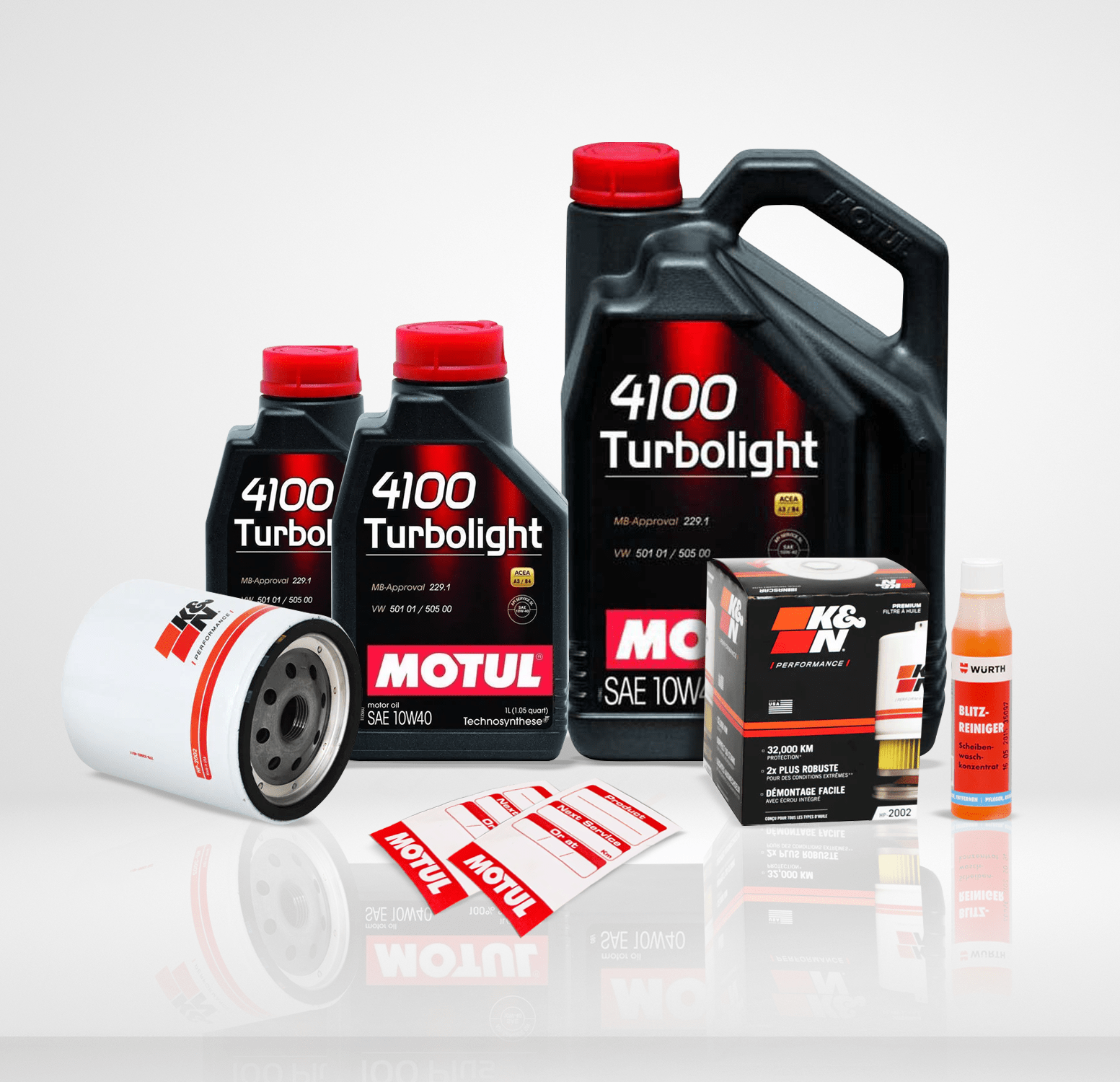Motul Service Kit Toyota 2JZGTE Service Pack - Semi Synthetic SR